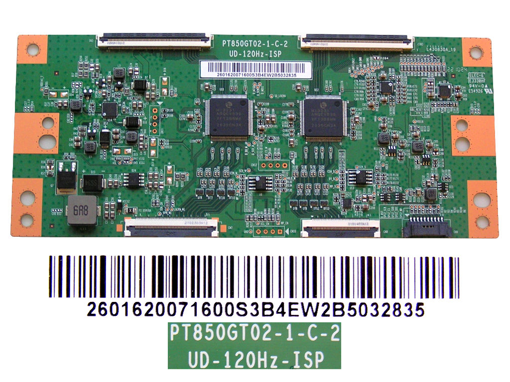 LCD modul T-CON  PT850GT02-1-C-2 / T-con board 2601620071600S3B4EW