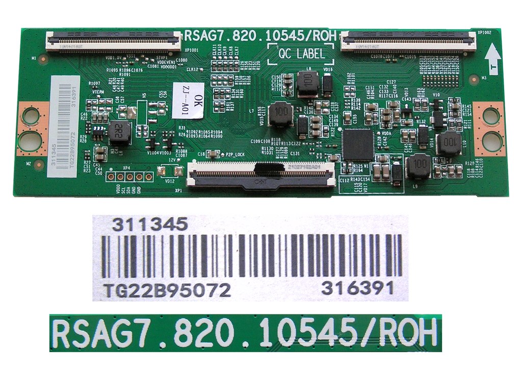 LCD modul T-CON RSAG7.820.10545/ROH / TCON board T311345 / 316391 / RSAG7-820-10545