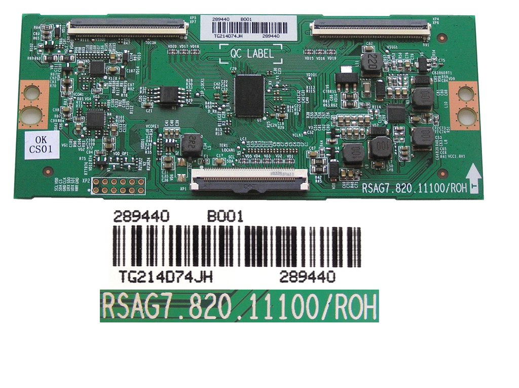 LCD modul T-CON RSAG7.820.11100/ROH /  TCON board T289440 / RSAG7-820-111300