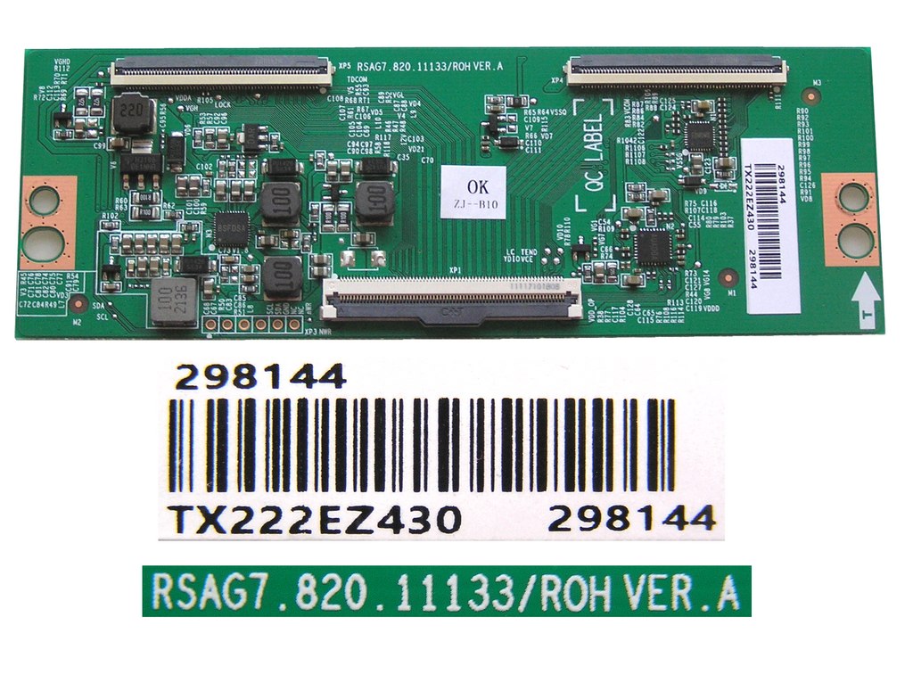 LCD modul T-CON RSAG7.820.11133/ROH /  TCON board T298144 / RSAG7-820-11133