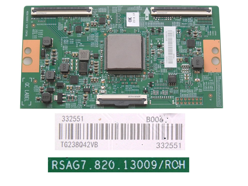 LCD modul T-CON RSAG7.820.13009/ROH /  TCON board T332551 / RSAG7-820-13009