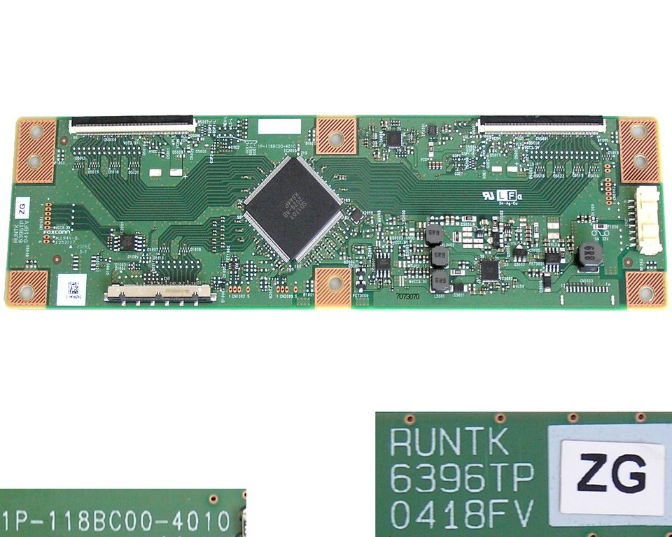 LCD modul T-CON RUNTK0334FV ZG/ TCON board 1P-0171X00-40SB pro panel HC700DQN-VHXL1-214X