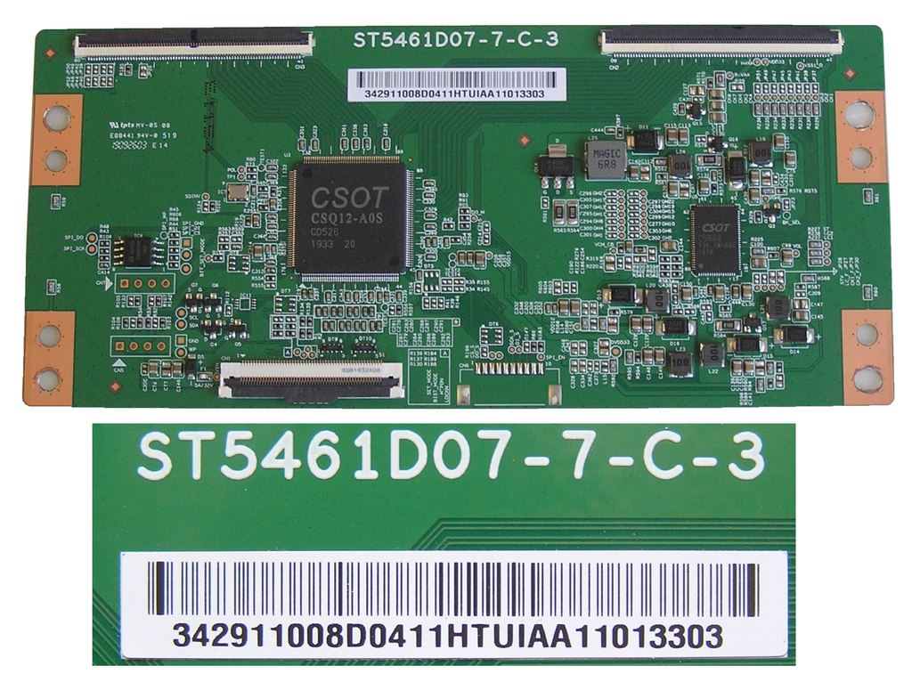 LCD modul T-CON  ST5461D07-7-C-3 / T-con board  34291100800411HT