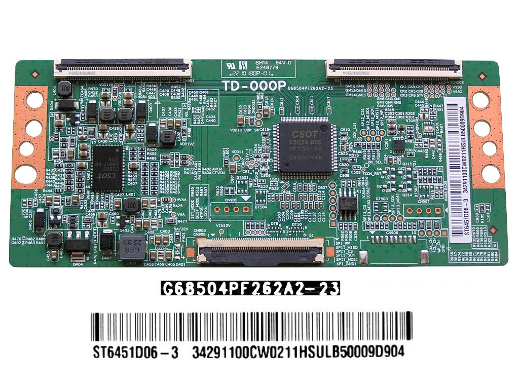 LCD modul T-CON ST6451D06-3 / T-con board TD-000P G68504PF262A2-23