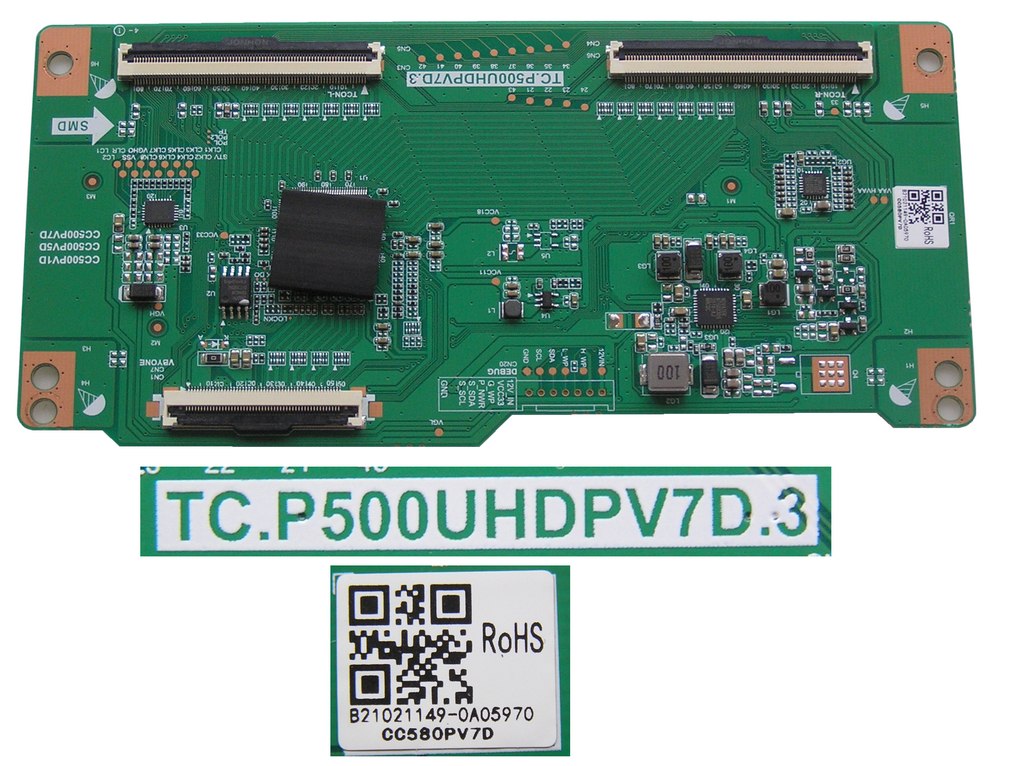 LCD modul T-CON TC.P500UHDPV7D.3 / TCON board CC580PV7D / 30109133