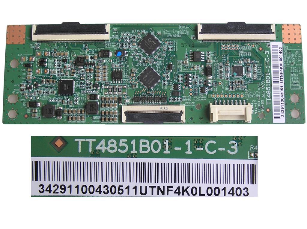 LCD modul T-CON TT4851B01-1-C-3 / 34291100430511 / BN96-39675A / TCON board BN9639675A