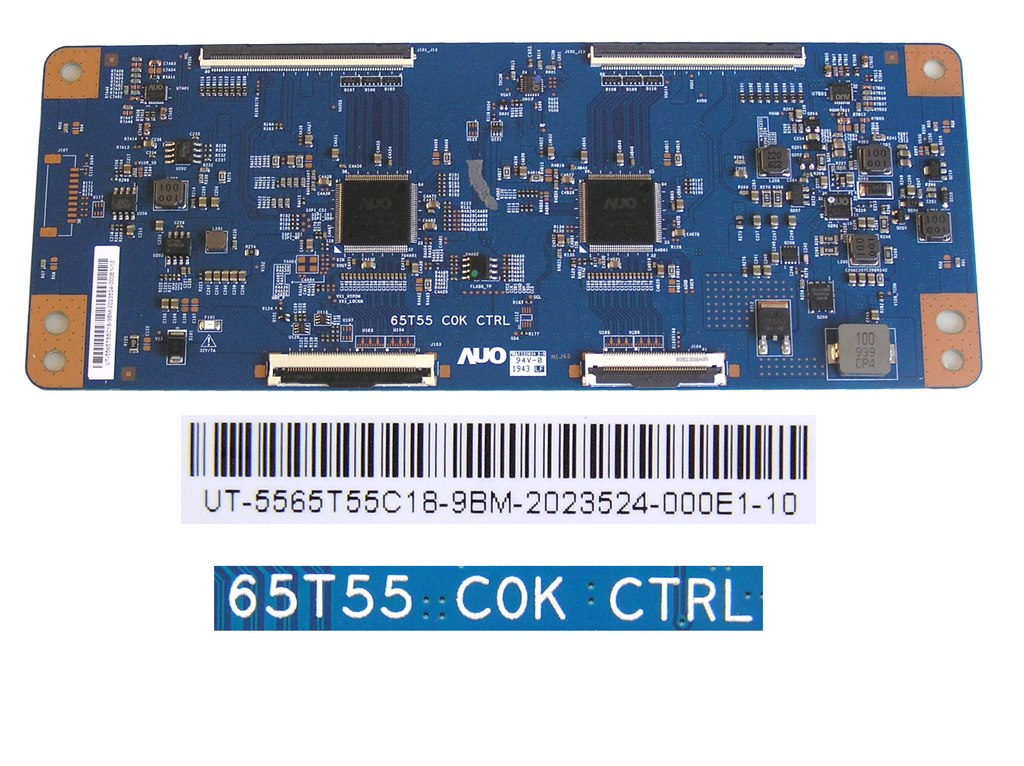 LCD modul T-CON UT-5565T55C18 /  TCON board T1185844 / UT5565T55C18 / 65T55-C0K