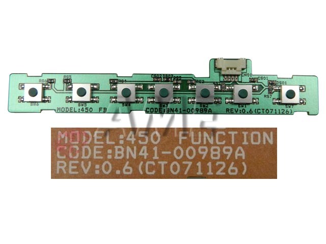 LCD modul přepínání funkcí BN9607269A / ASSY BOARD P-FUNCTION BN96-07269A SAMSUNG LN40A450C1D,CT5000