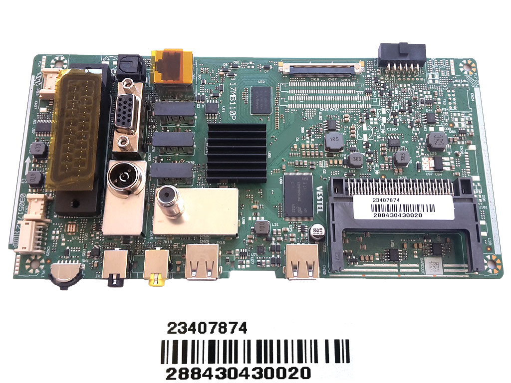 LCD modul základní deska 17MB110P / Main board 23407874 TOSHIBA