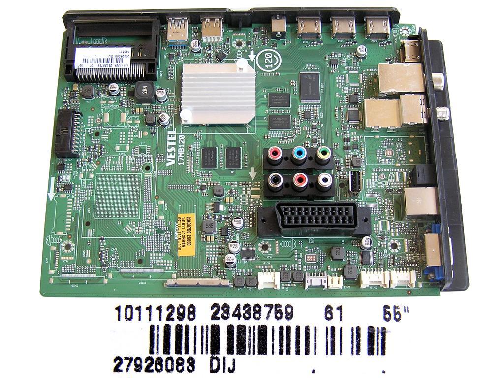 LCD modul základní deska 17MB120 / Main board 23438759 TOSHIBA 55U6763DG