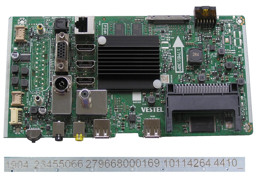 LCD modul základní deska 17MB130P / Main board 23455066 Hitachi 49HK4W64
