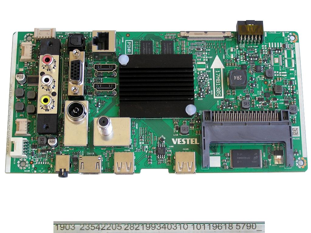 LCD modul základní deska 17MB130S / Main board 23542205 PANASONIC TX-43FX550E