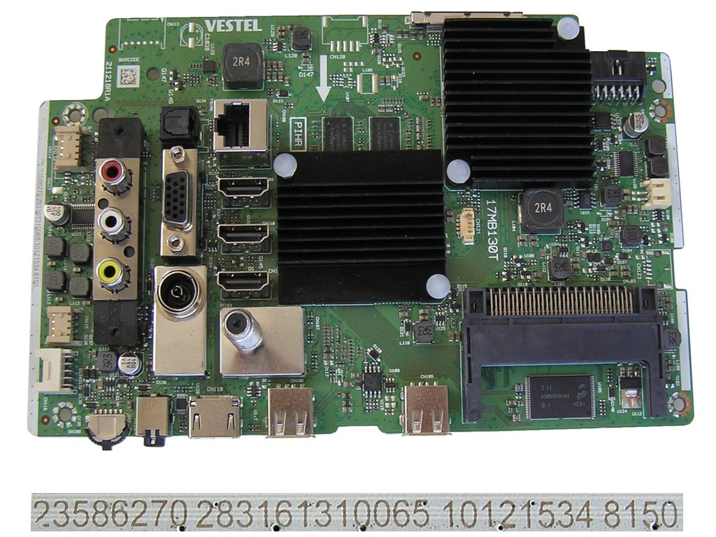 LCD modul základní deska 17MB130T / Main board 23586270 Toshiba 55UL5A63DG