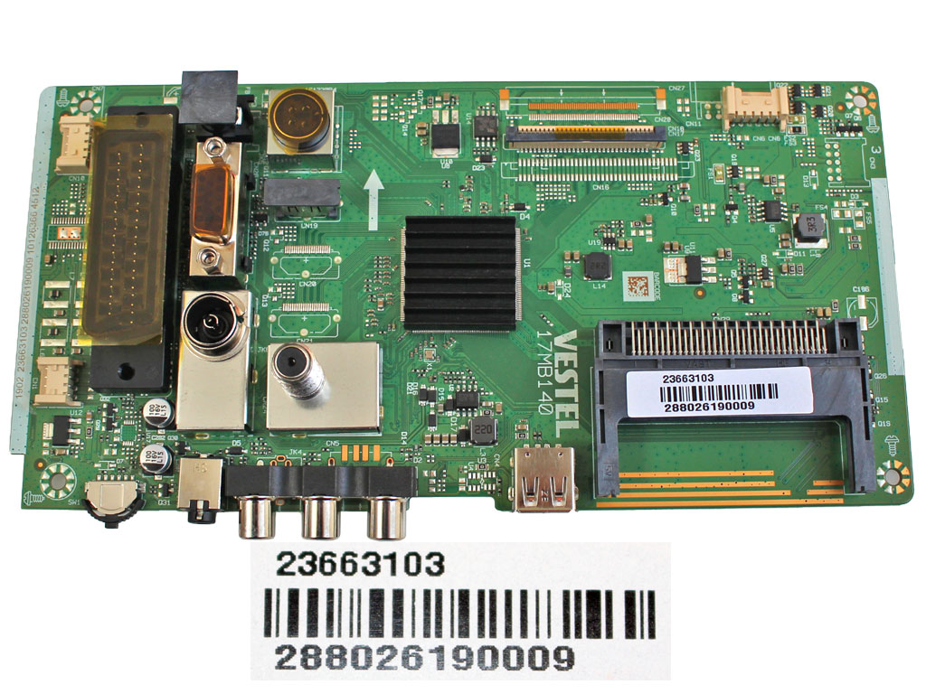 LCD modul základní deska 17MB140 / Main board 23663103 TELEFUNKEN TFK22S20B