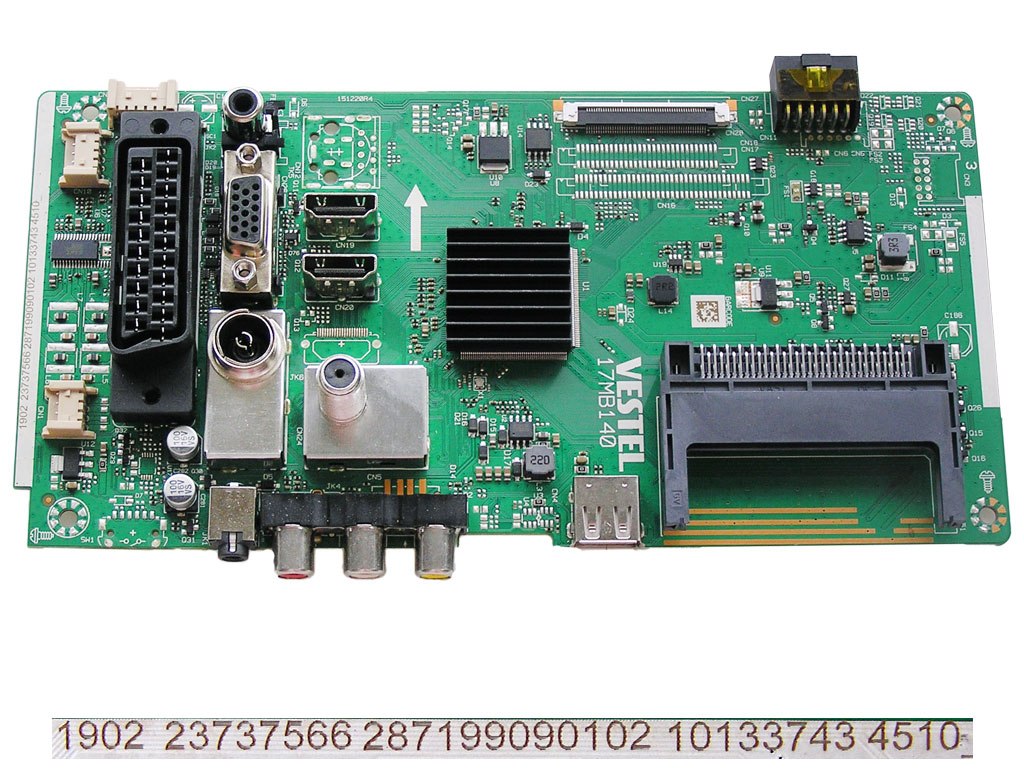 LCD modul základní deska 17MB140 / Main board 23737566 JVC LT-32VF4105