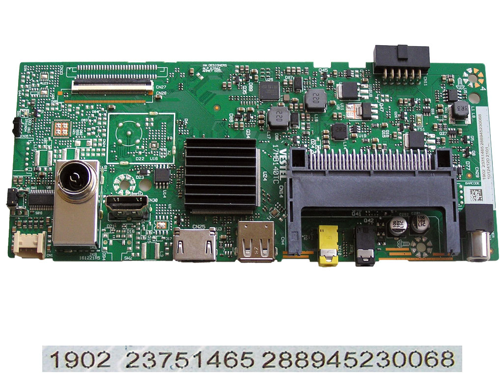 LCD modul základní deska 17MB140TC / Main board 23751465 Gogen TVH32P181T