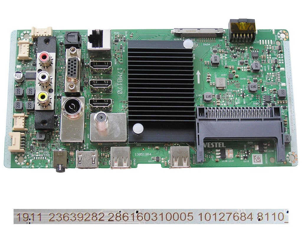 LCD modul základní deska 17MB170 / Main board 23639282 Toshiba 58UA6B63DG