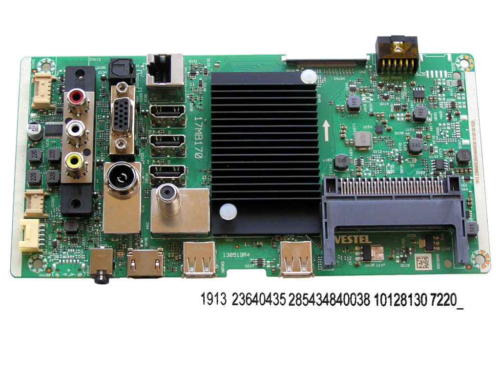 LCD modul základní deska 17MB170 / Main board 23640435 Panasonic TX-65HX710E