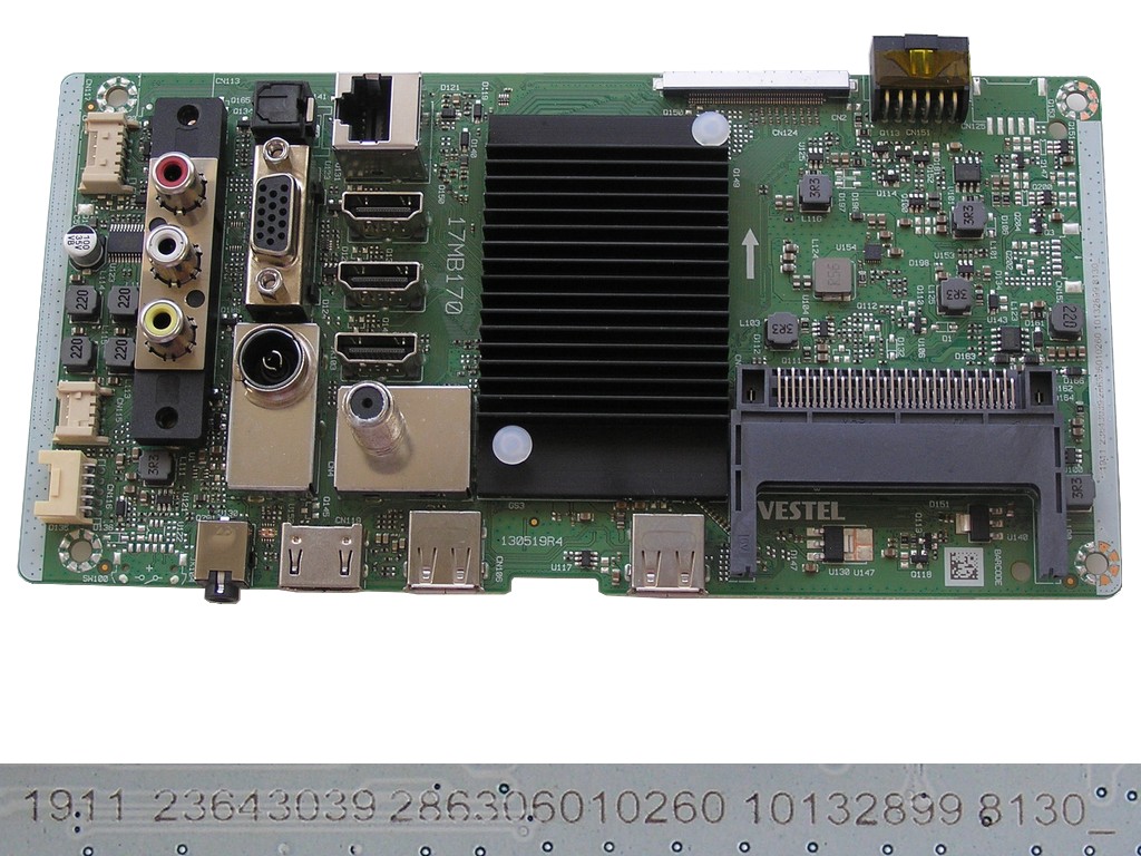 LCD modul základní deska 17MB170 / Main board 23643039 GOGEN TVU55L752GWEB