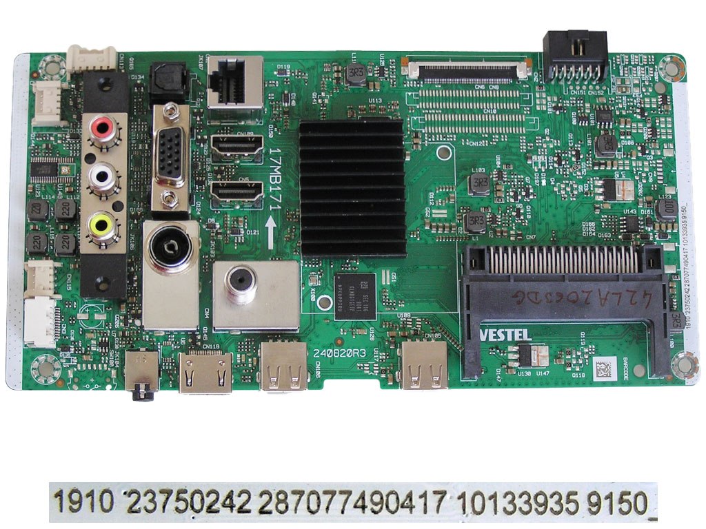 LCD modul základní deska 17MB171 / Main board 23750242 Toshiba 42LA2063DG
