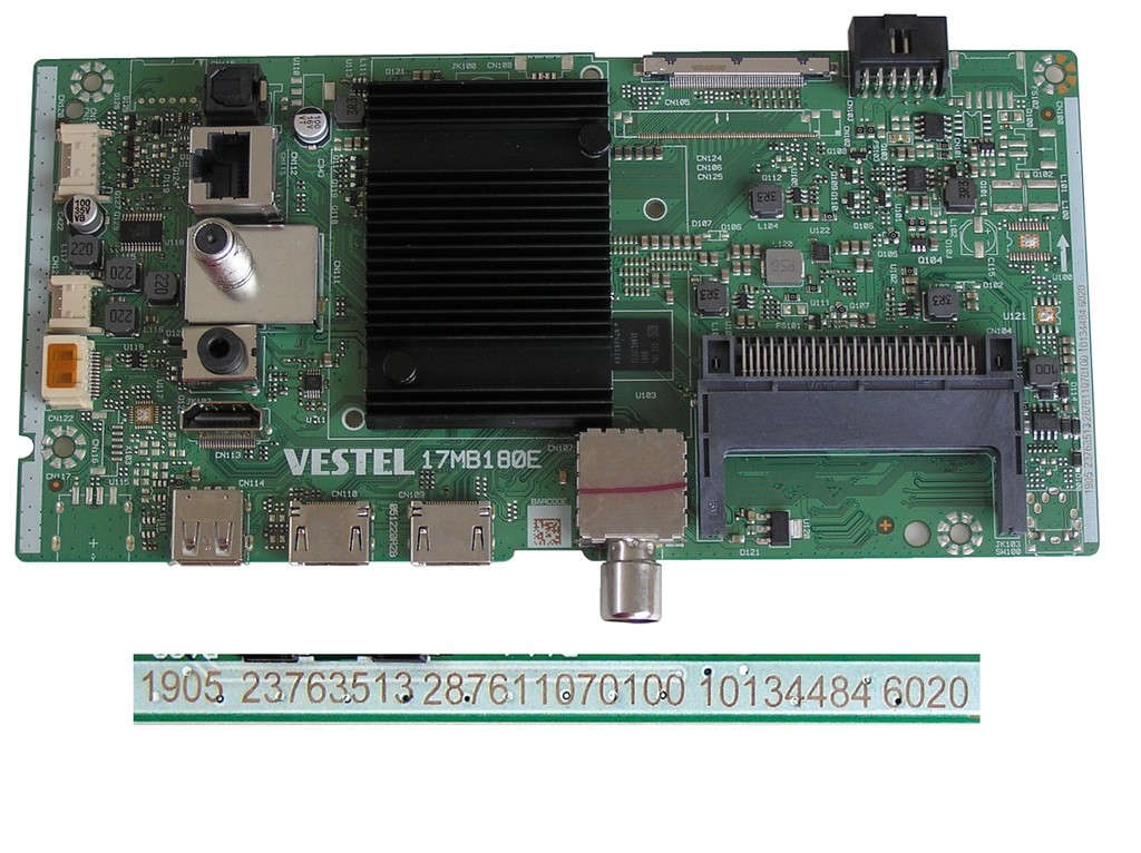 LCD modul základní deska 17MB180E / Main board 23763513 JVC LT-65VU3105