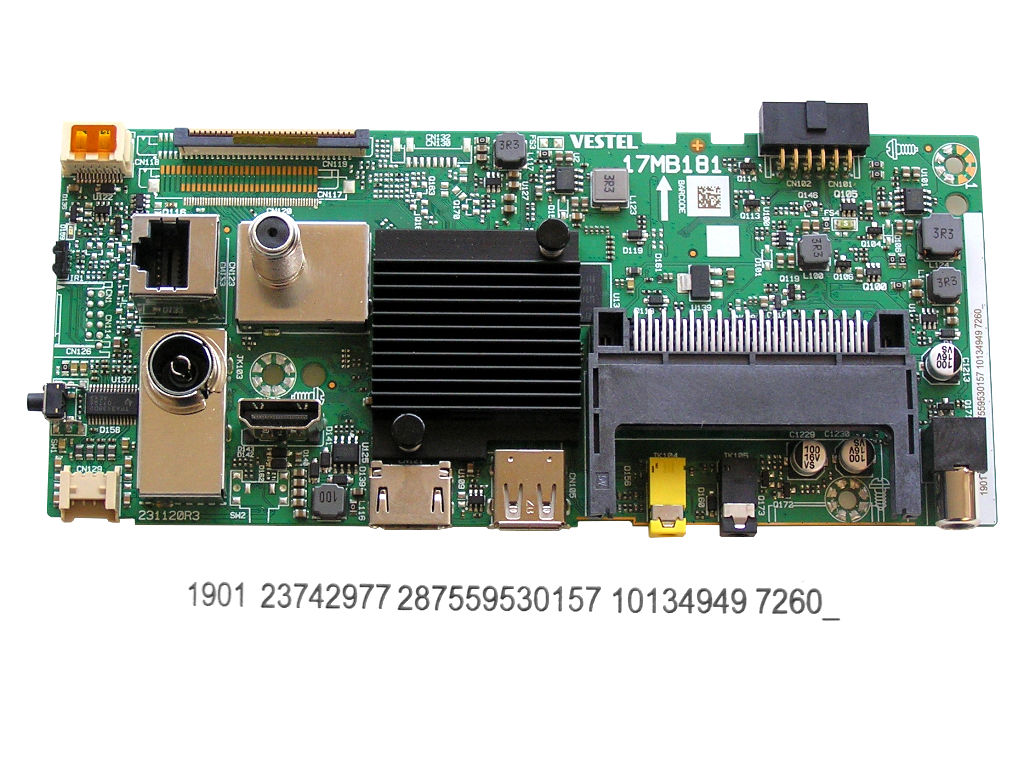 LCD modul základní deska 17MB181 / Main board 23742977 GOGEN TVH32M562STWEB