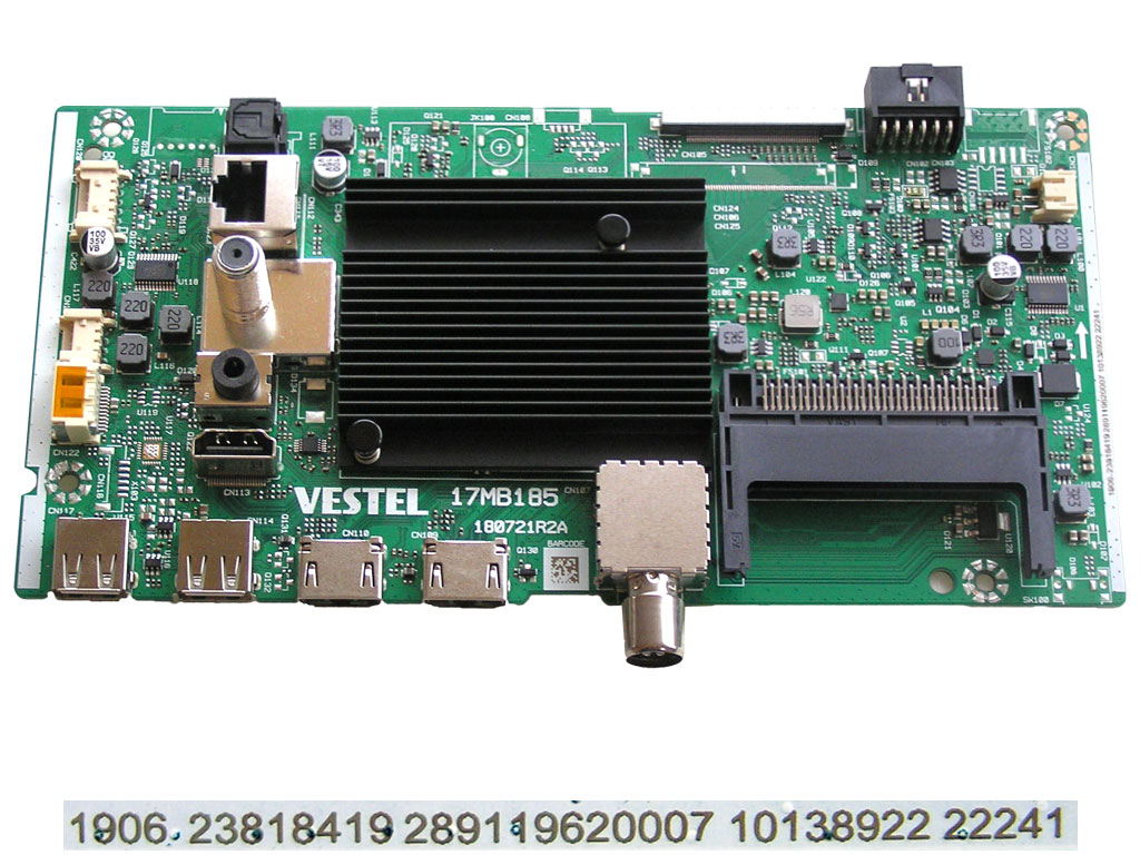LCD modul základní deska 17MB185 / Main board 23818419 JVC LT-65VAQ6235