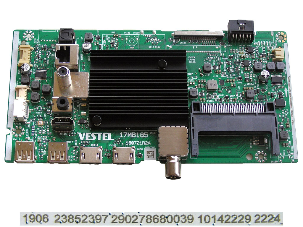 LCD modul základní deska 17MB185 / Main board 23852397 JVC LT-70VAQ7235