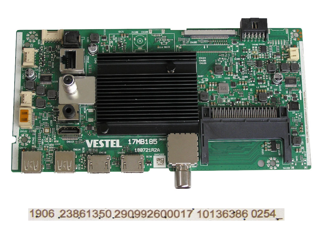LCD modul základní deska 17MB185 / Main board 23861350 TOSHIBA 65UA3D63DG