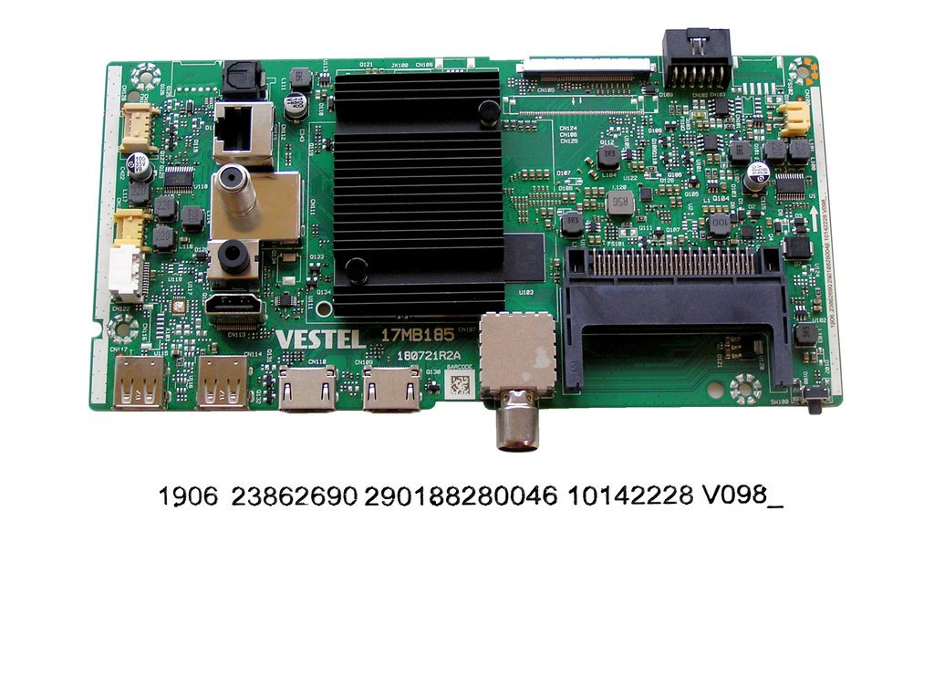 LCD modul základní deska 17MB185 / Main board 23862690 JVC LT-75VA6335