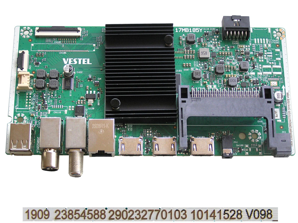 LCD modul základní deska 17MB185Y / Main board 23854588 JVC LT-43VA3335