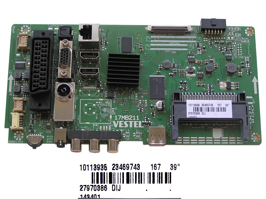 LCD modul základní deska 17MB211 / Main board 23469743 Orava LT 1017 LED A211C