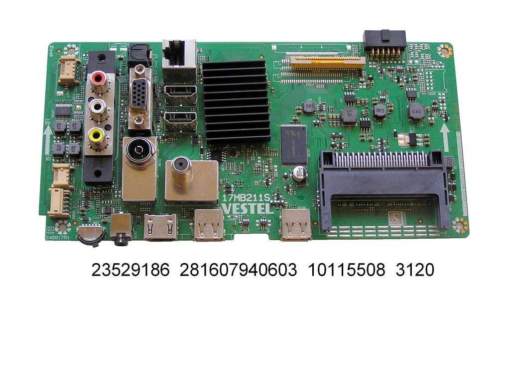 LCD modul základní deska 17MB211S / Main board 23529186 Toshiba 32W2863DG