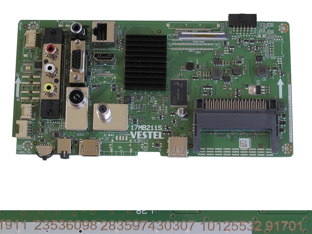 LCD modul základní deska 17MB211S / Main board 23536098 TOSHIBA 24W3864DG