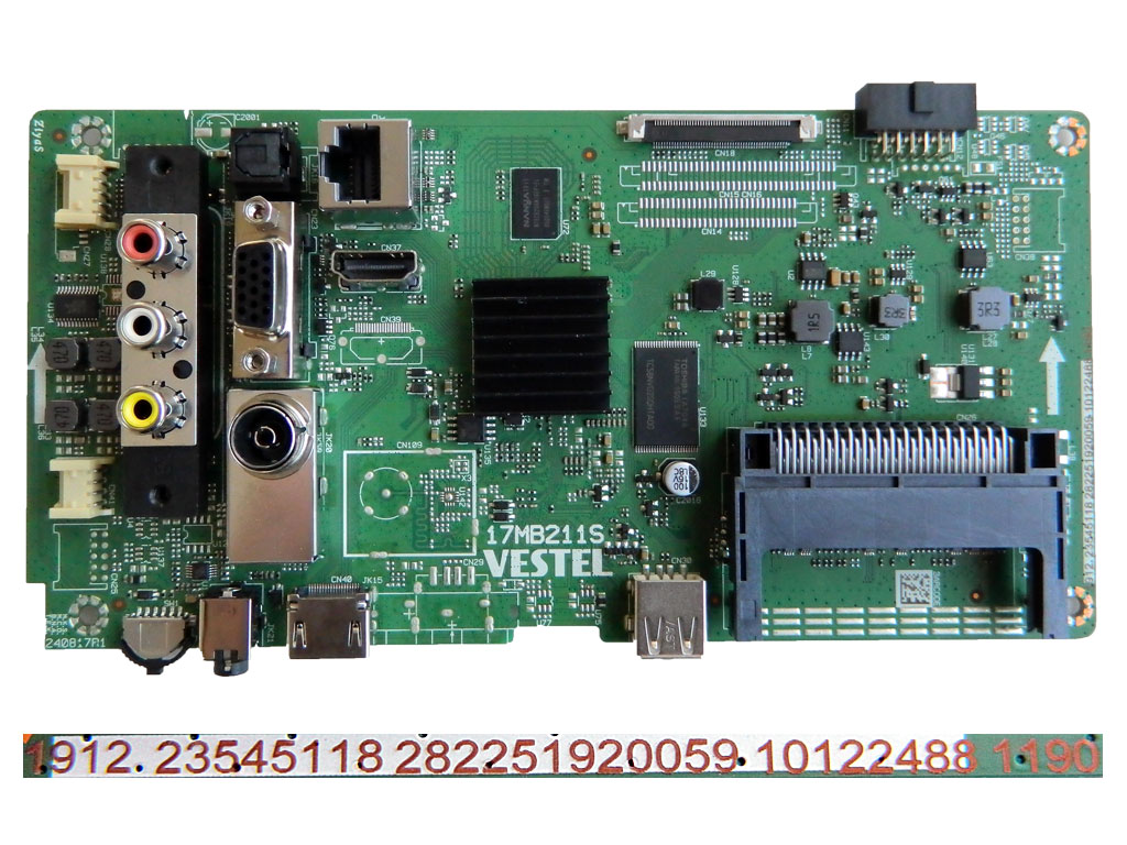 LCD modul základní deska 17MB211S / Main board 23545118 ORAVA LT-843 LED A211SA