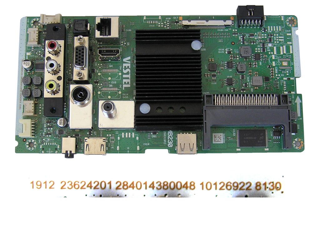 LCD modul základní deska 17MB230 / Main board 23624201 JVC LT-43VU3005