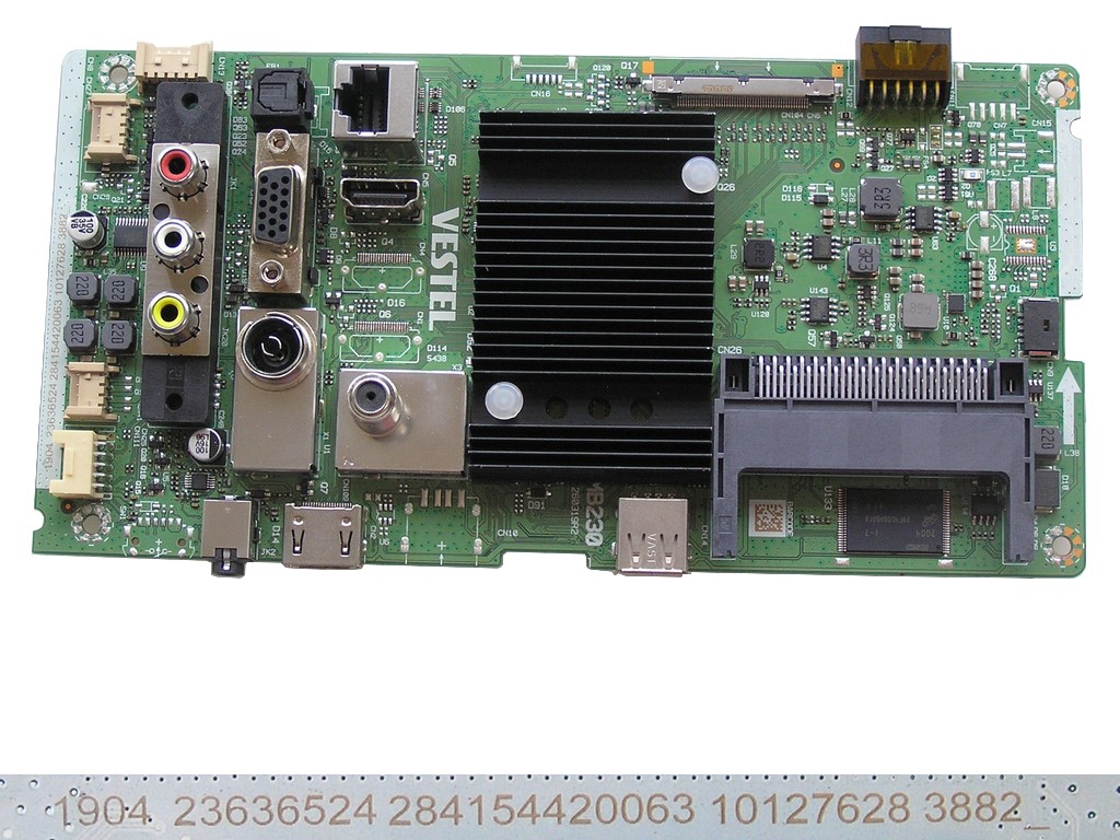 LCD modul základní deska 17MB230 / Main board 23636524 HYUNDAI ULW43TS643SMART