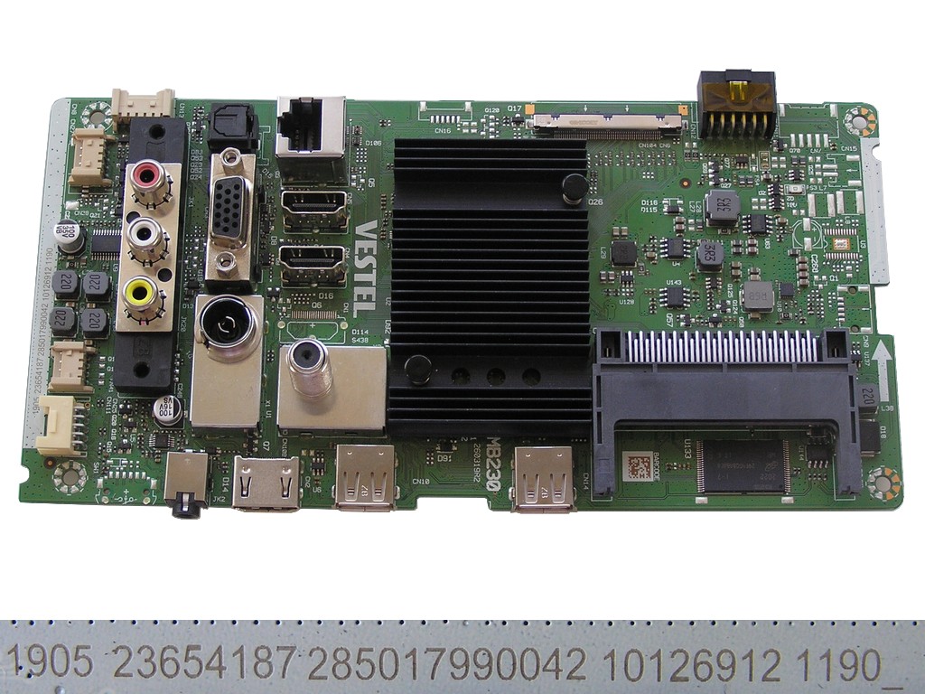 LCD modul základní deska 17MB230 / Main board 23654187 JVC LT-65VU3005