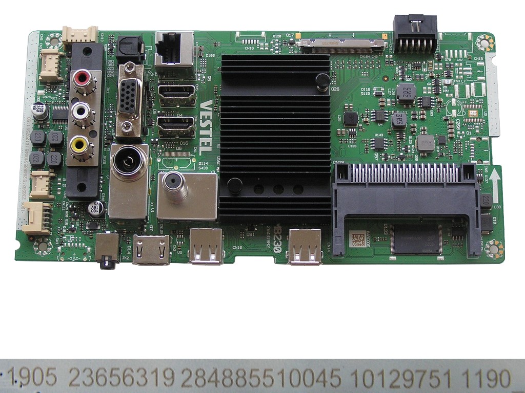 LCD modul základní deska 17MB230 / Main board 23656319 HYUNDAI ULW65TS643SMART