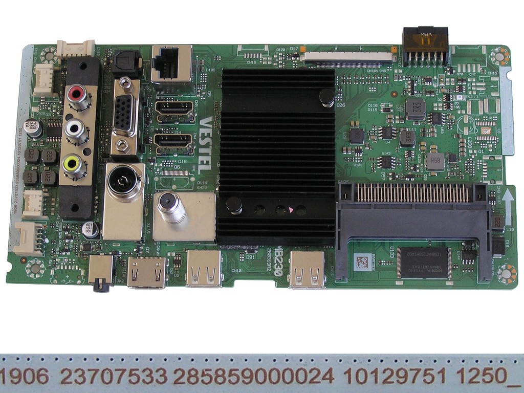 LCD modul základní deska 17MB230 / Main board 23707533 HYUNDAI ULW65TS643SMART