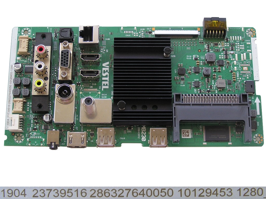 LCD modul základní deska 17MB230 / Main board 23739516 HYUNDAI ULW55TS643SMART
