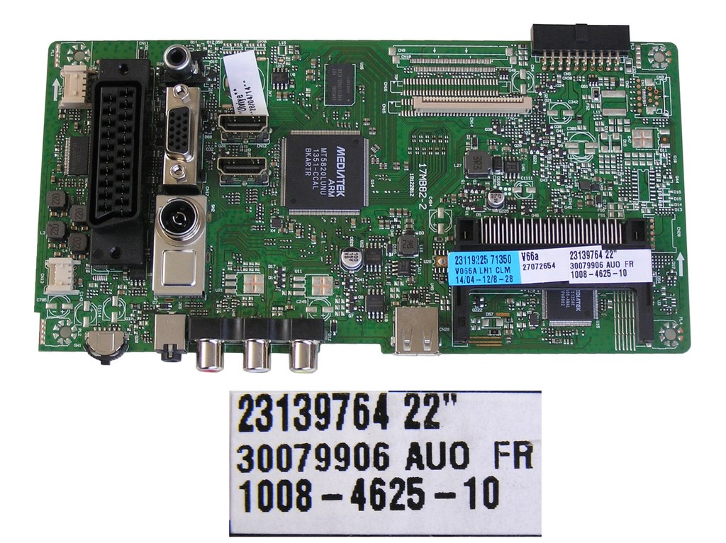 LCD modul základní deska 17MB82 / Main Board 17MB82 23139764 / CHS.ASSY.17MB82-P2K1231119212212153B8