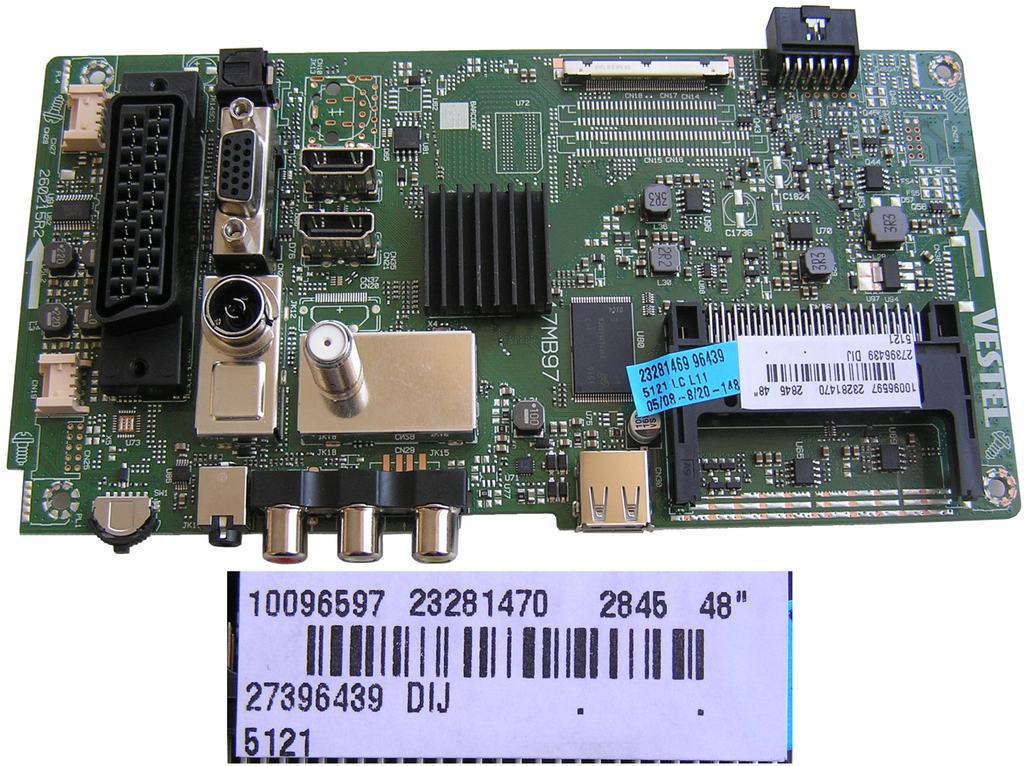 LCD modul základní deska 17MB97 / Main Board 23281470