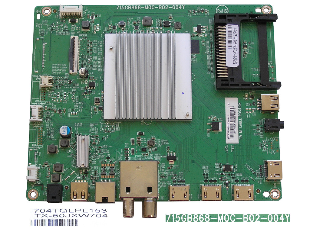 LCD modul základní deska 704TQLPL153 / 715GB868-M0C-B02-004Y main board Panasonic