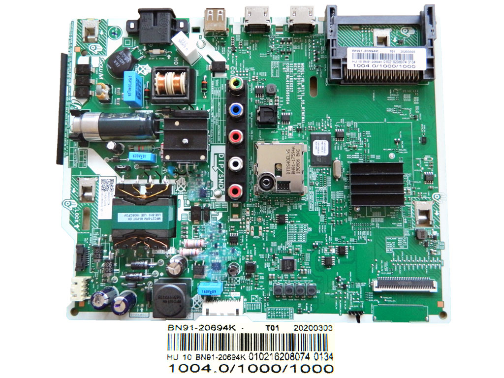 LCD modul základní deska BN91-20694K / assy main board BN9120694K