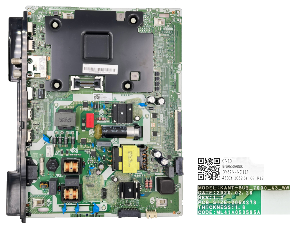 LCD modul základní deska BN96-50988K / Main board BN9650988K