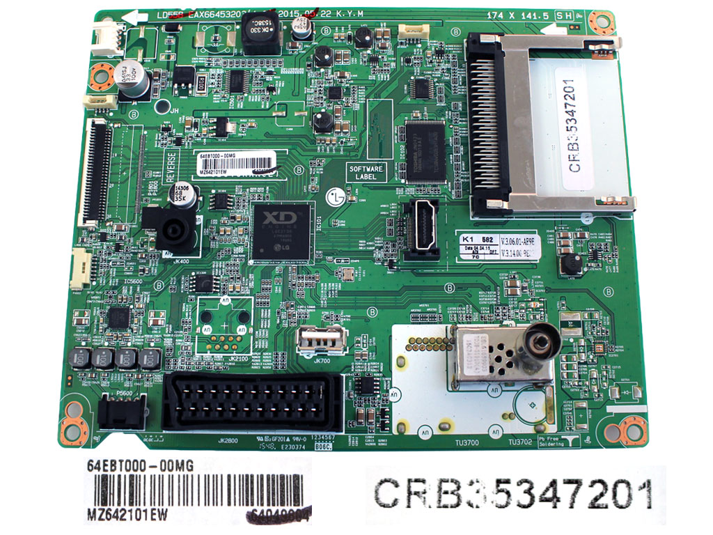 LCD modul základní deska CRB35347201 / Main board 