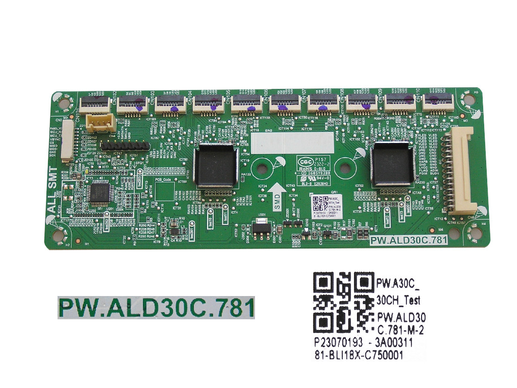 LCD modul základní deska Changhong Chiq JUC7.820.00157653 / main board C550U15-E3-L(G31) / HLS62FJ-IU-1