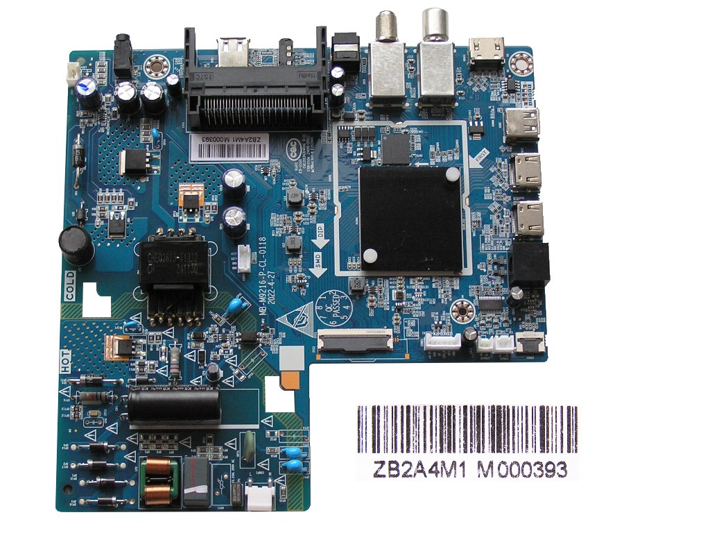 LCD modul základní deska Changhong Chiq MB-M9216-P-CL-0118 / main board  ZB2A4M1 M000393