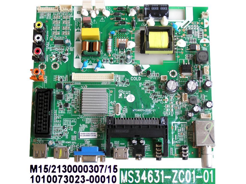 LCD modul základní deska Changhong LED24D2500T2 / Main board MS34631-ZC01-01 / M15/2130000307/15